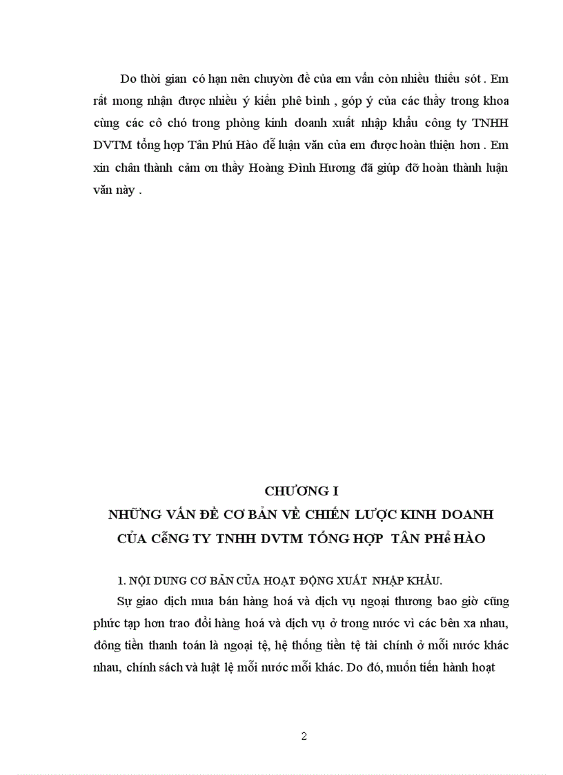 image for page Tỡm hiểu hoạt động phát triển thị trường xuất khẩu của công ty TNHH DVTMTH Tân Phú Hào