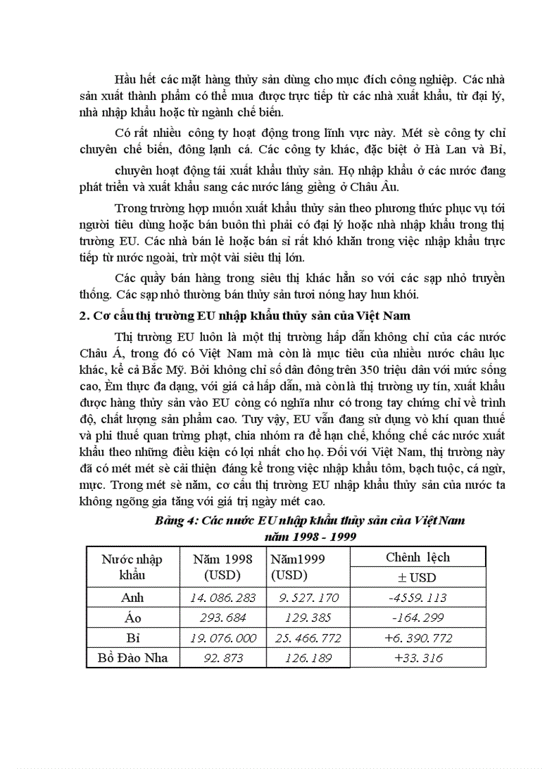 image for page Những giải pháp đẩy mạnh xuất khẩu mặt hàng thủy sản của Việt Nam sang thị trường EU trong những năm tới