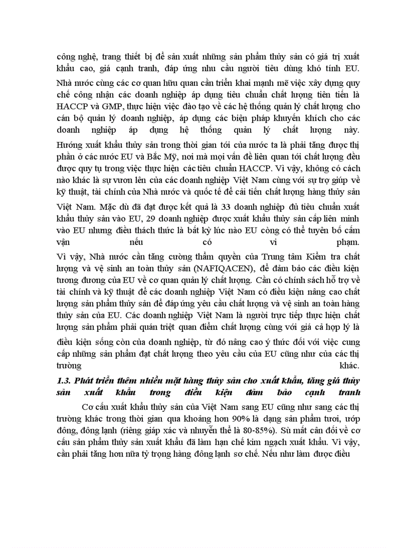 image for page Những giải pháp đẩy mạnh xuất khẩu mặt hàng thủy sản của Việt Nam sang thị trường EU trong những năm tới