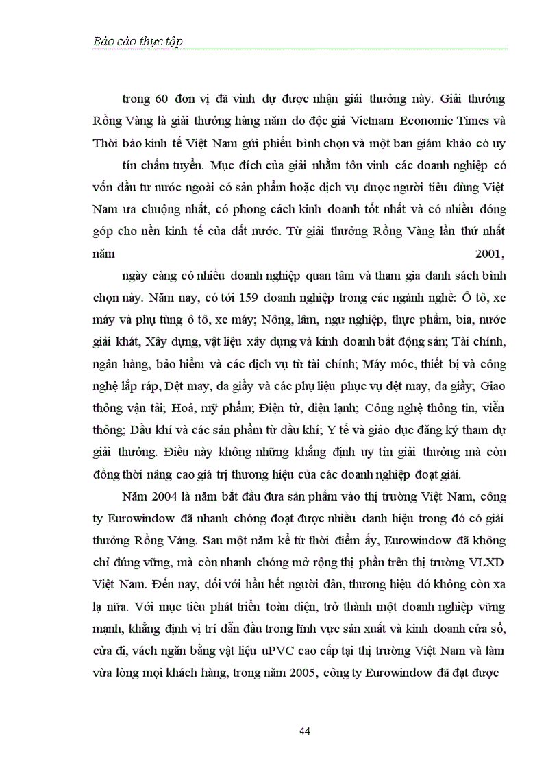 image for page Thực trạng hoạt động đầu tư tại công ty Eurowindow