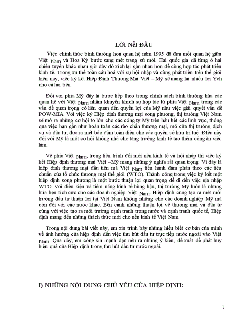 image for page Ảnh hưởng của hiệp định đến việc thu hút đầu tư trực tiếp nước ngoài vào Việt Nam