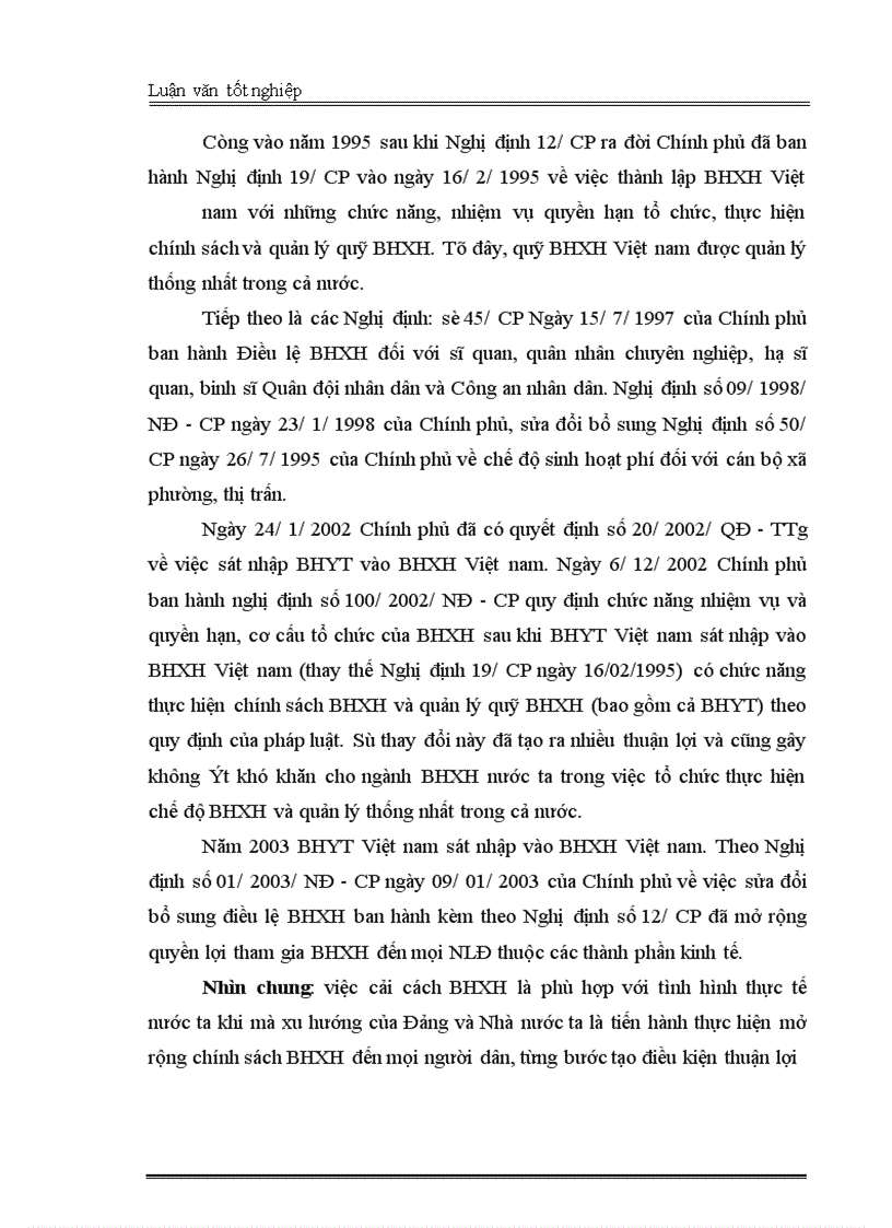 image for page Kiến nghị và giải pháp nhằm nâng cao hiệu quả của công tác thu BHXH ở Việt Nam