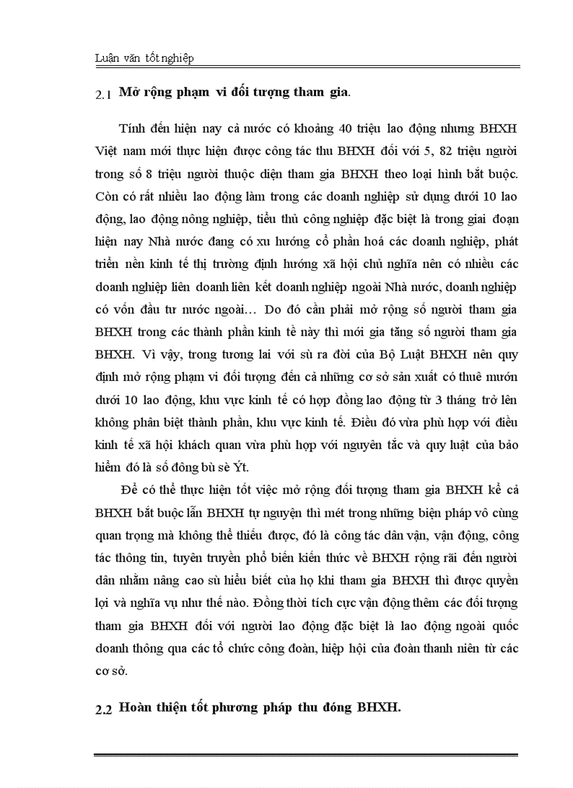 image for page Kiến nghị và giải pháp nhằm nâng cao hiệu quả của công tác thu BHXH ở Việt Nam