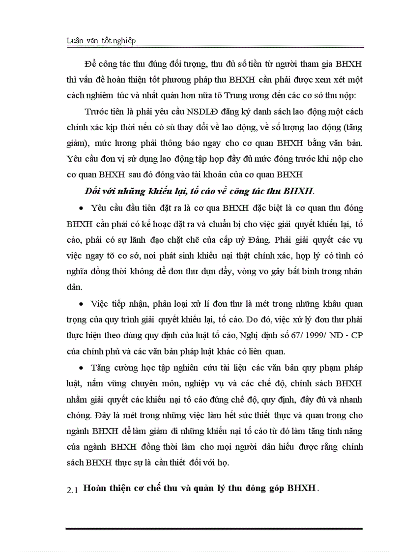 image for page Kiến nghị và giải pháp nhằm nâng cao hiệu quả của công tác thu BHXH ở Việt Nam