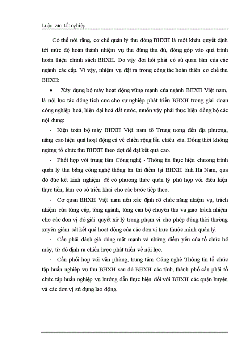 image for page Kiến nghị và giải pháp nhằm nâng cao hiệu quả của công tác thu BHXH ở Việt Nam
