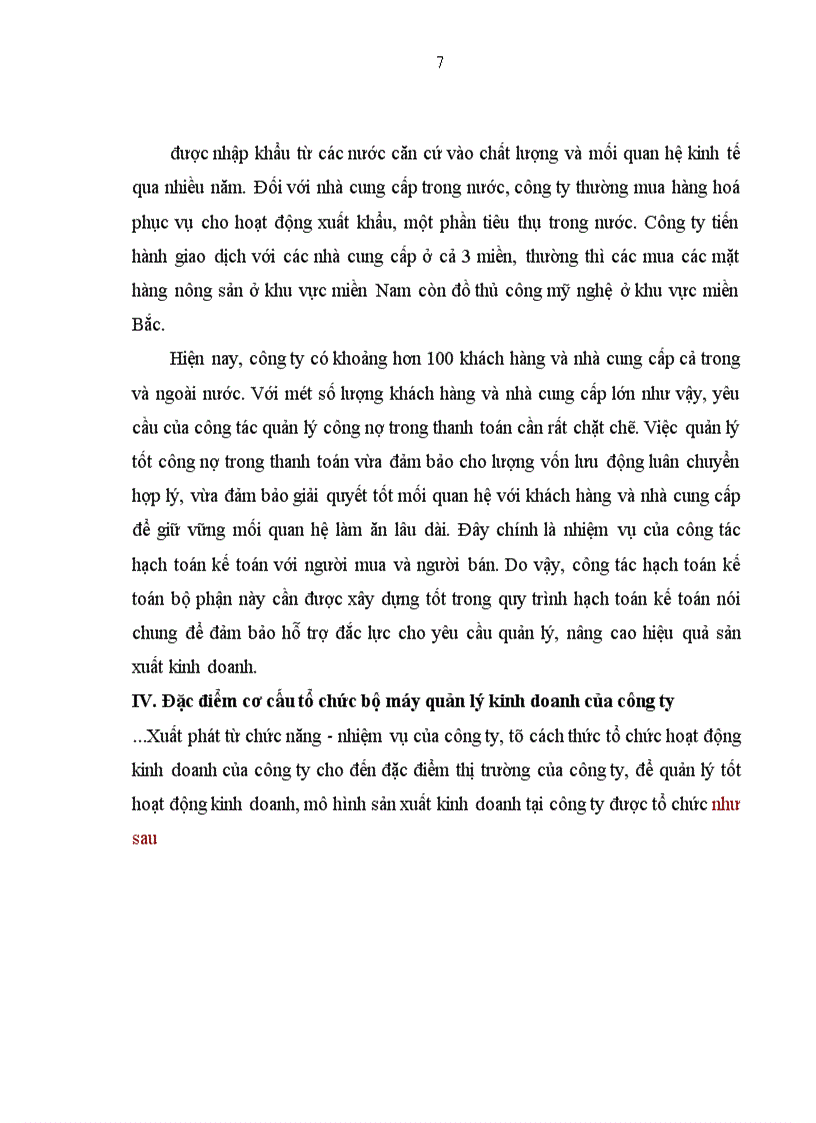image for page Hoàn thiện công tác hạch toán các nghiệp vụ thanh toán với khách hàng và nhà cung cấp hướng tới nâng cao hiệu quả công tác quản lý công nợ trong thanh toán tại công ty xuất nhập khẩu và đầu tư Hà Nội