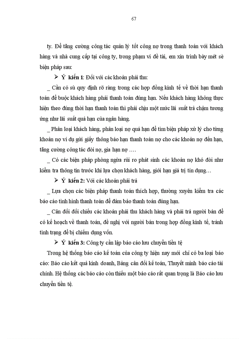 image for page Hoàn thiện công tác hạch toán các nghiệp vụ thanh toán với khách hàng và nhà cung cấp hướng tới nâng cao hiệu quả công tác quản lý công nợ trong thanh toán tại công ty xuất nhập khẩu và đầu tư Hà Nội