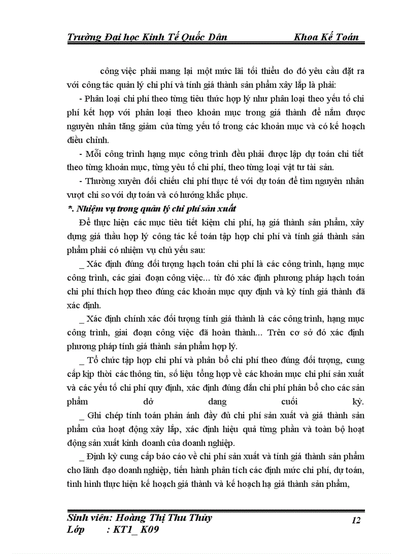 image for page Hoàn thiện kế toán chi phí sản xuất và tính giá thành sản phẩm xây lắp tại Công ty cổ phần xây dựng giao thông Bắc Giang