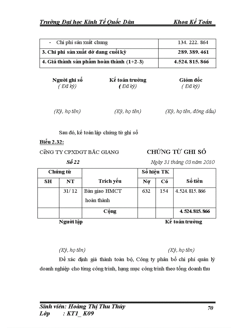 image for page Hoàn thiện kế toán chi phí sản xuất và tính giá thành sản phẩm xây lắp tại Công ty cổ phần xây dựng giao thông Bắc Giang