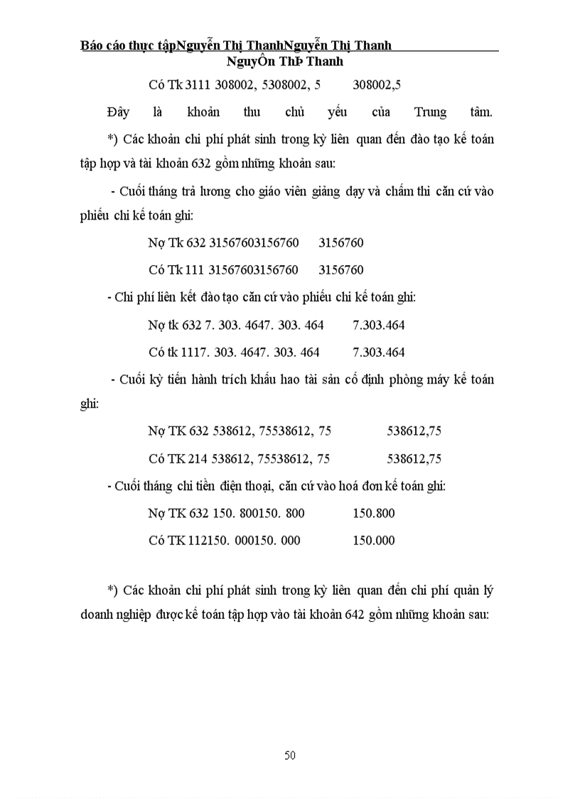 image for page Báo cáo kết quả kinh doanh năm 2001 tại Trung tâm bồi dưỡng và dịch vụ kinh tế –kỹ thuật