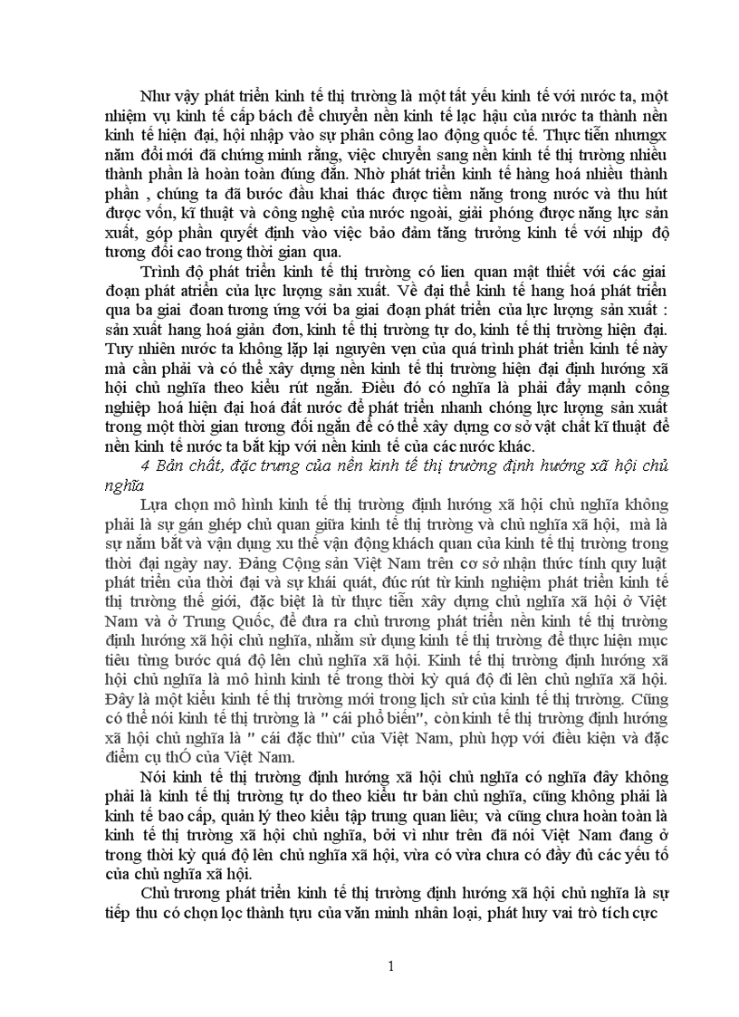 image for page Cơ sở tồn tại của kinh tế thị trường và giải pháp phát triển kinh tế thị trường định hướng xã hội chủ nghĩa ở nước ta