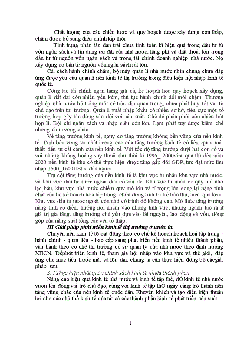 image for page Cơ sở tồn tại của kinh tế thị trường và giải pháp phát triển kinh tế thị trường định hướng xã hội chủ nghĩa ở nước ta