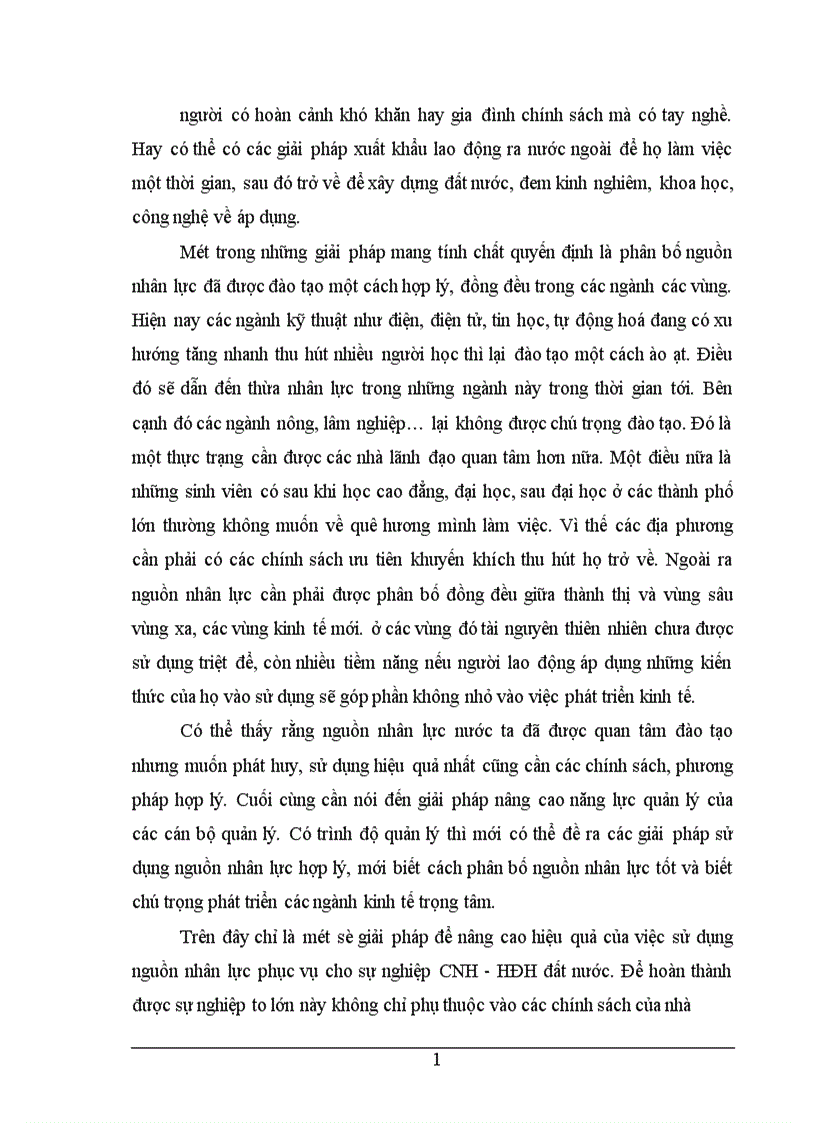 image for page Những cố gắng của nhà nước đã làm để nâng cao chất lượng cho nguồn lực này