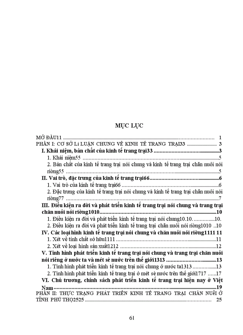 image for page Nghiên cứu đánh giá hiện trạng tình hình phát triển kinh tế trang trại của tỉnh Phú Thọ và đề xuất mô hình phát triển phù hợp