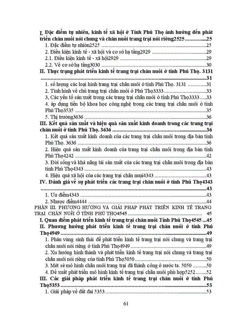 image for page Nghiên cứu đánh giá hiện trạng tình hình phát triển kinh tế trang trại của tỉnh Phú Thọ và đề xuất mô hình phát triển phù hợp