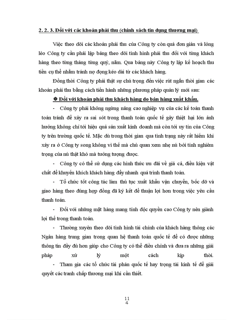 image for page Một số giải pháp nhằm cải thiện tình hình, khả năng thanh toán và nâng cao hiệu quả quản lý tài sản lưu động tại Công ty xuất nhập khẩu và hợp tác quốc tế - Coalimex