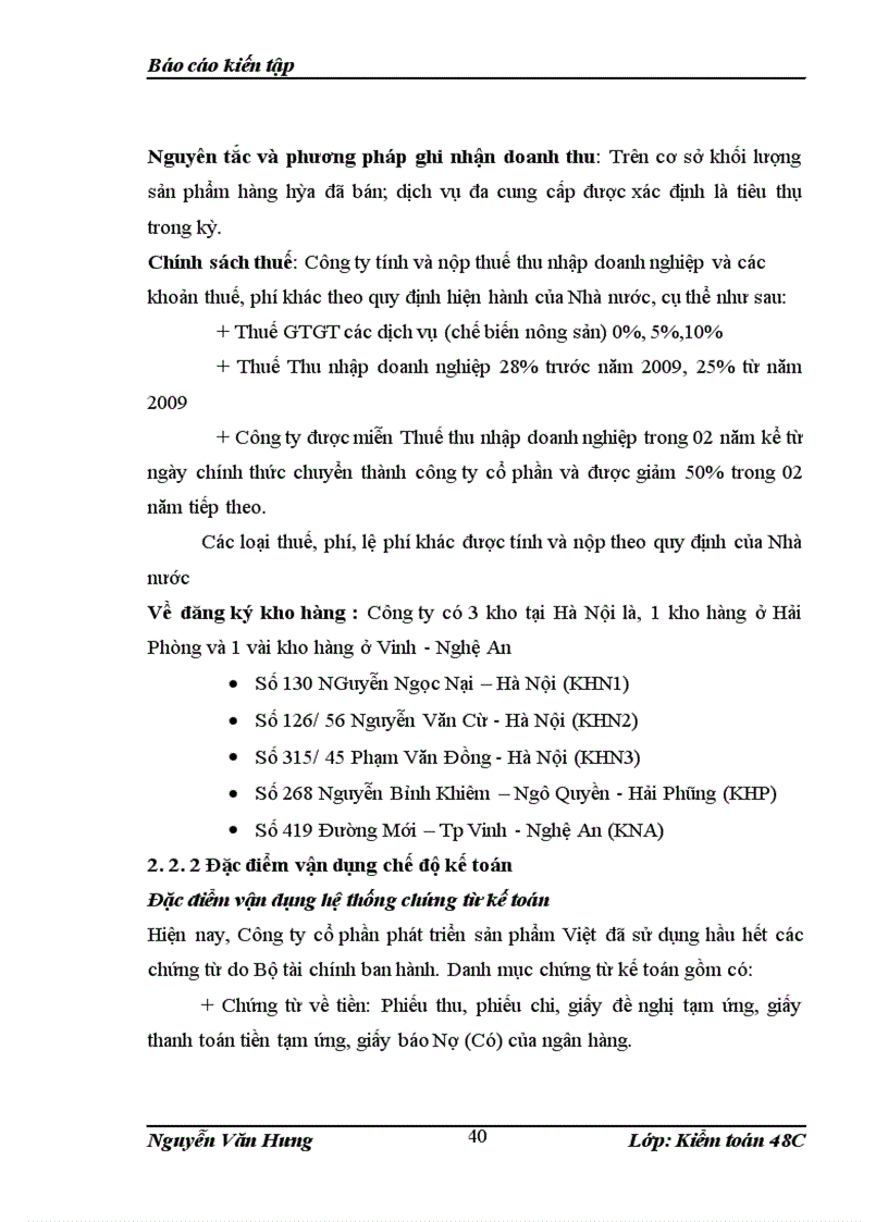 image for page Báo cáo kiến tập kế toán tại công ty cổ phần VIET FUCO