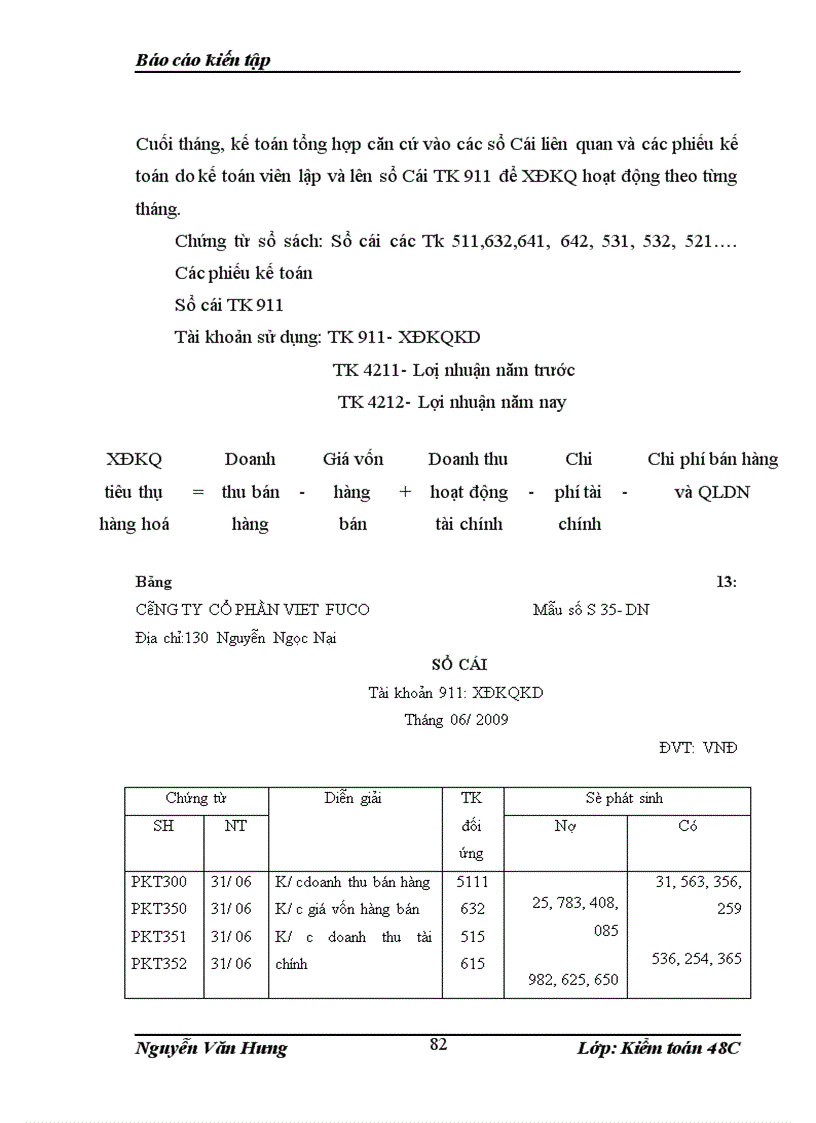 image for page Báo cáo kiến tập kế toán tại công ty cổ phần VIET FUCO