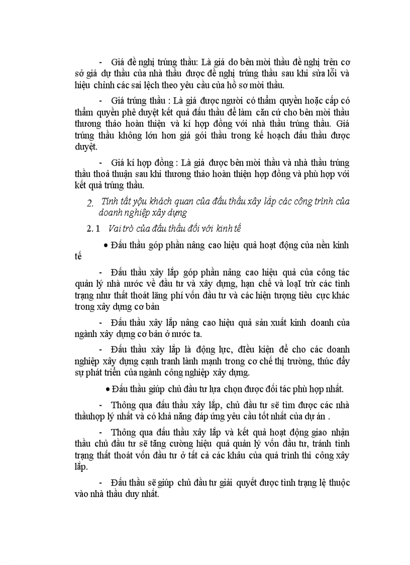 image for page Một số biện pháp tăng cường công tác Đấu thầu xây lắp ở Công ty xây dựng số 6 Thăng Long