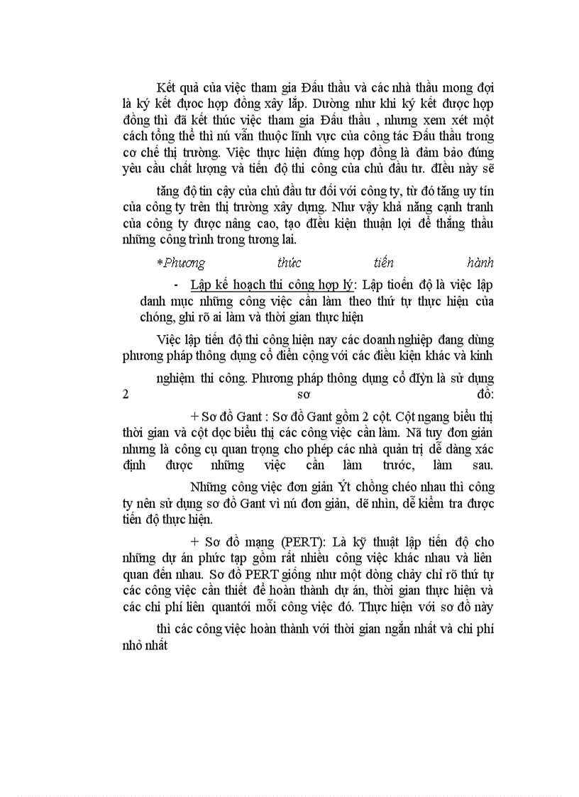 image for page Một số biện pháp tăng cường công tác Đấu thầu xây lắp ở Công ty xây dựng số 6 Thăng Long