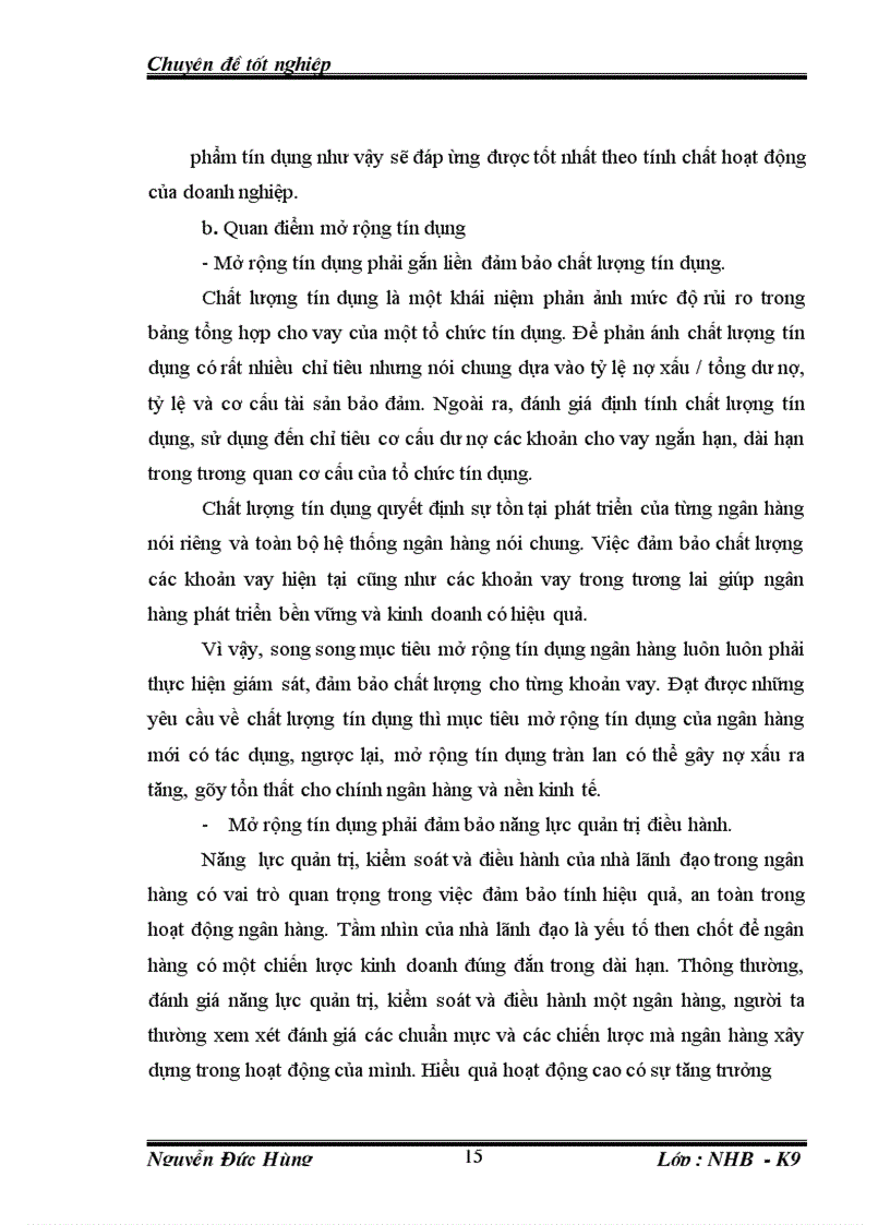 image for page Giải pháp tín dụng ngân hàng nhằm phát triển DNV&N tại chi nhánh NHCT chi nhánh Đống Đa