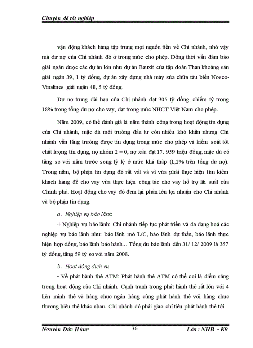 image for page Giải pháp tín dụng ngân hàng nhằm phát triển DNV&N tại chi nhánh NHCT chi nhánh Đống Đa