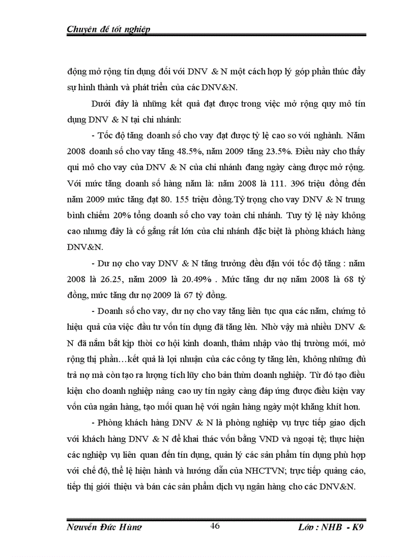 image for page Giải pháp tín dụng ngân hàng nhằm phát triển DNV&N tại chi nhánh NHCT chi nhánh Đống Đa