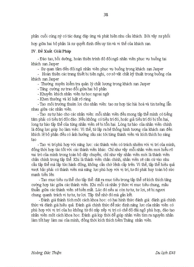 image for page Hoàn thiện hoạt động đón tiếp và phục vụ buồng tại khách sạn Jasper