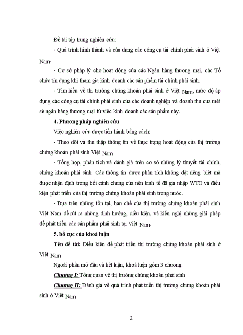 image for page Điều kiện để phát triển thị trường chứng khoán phái sinh ở Việt Nam