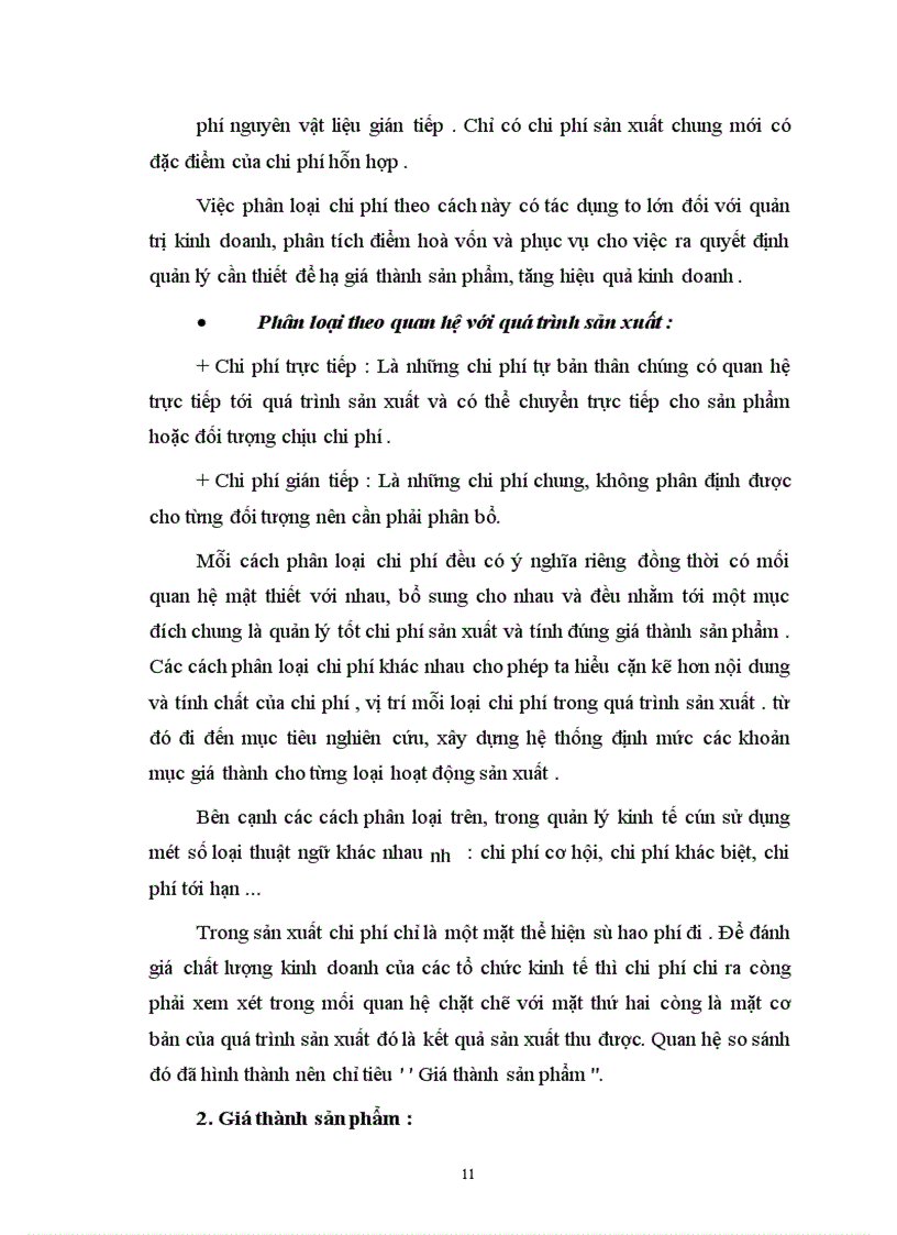 image for page Hoàn thiện hạch toán tập hợp chi phí sản xuất và tính giá thành sản phẩm với việc tăng cường quản trị Doanh nghiệp tại Xí nghiệp Gỗ Hà nội