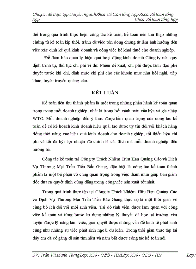 image for page Hoàn thiện kế toán tiêu thụ thành phẩm tại công ty trách nhiệm hữu hạn quảng cáo và dịch vụ thương mại Trần Tiến Bắc Giang