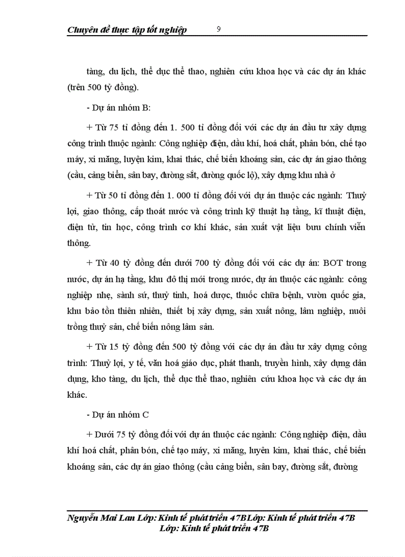 image for page Hoàn thiện công tác thẩm định các dự án đầu tư sử dụng vốn tín dụng đầu tư của Nhà nước tại Ngân hàng phát triển Việt Nam