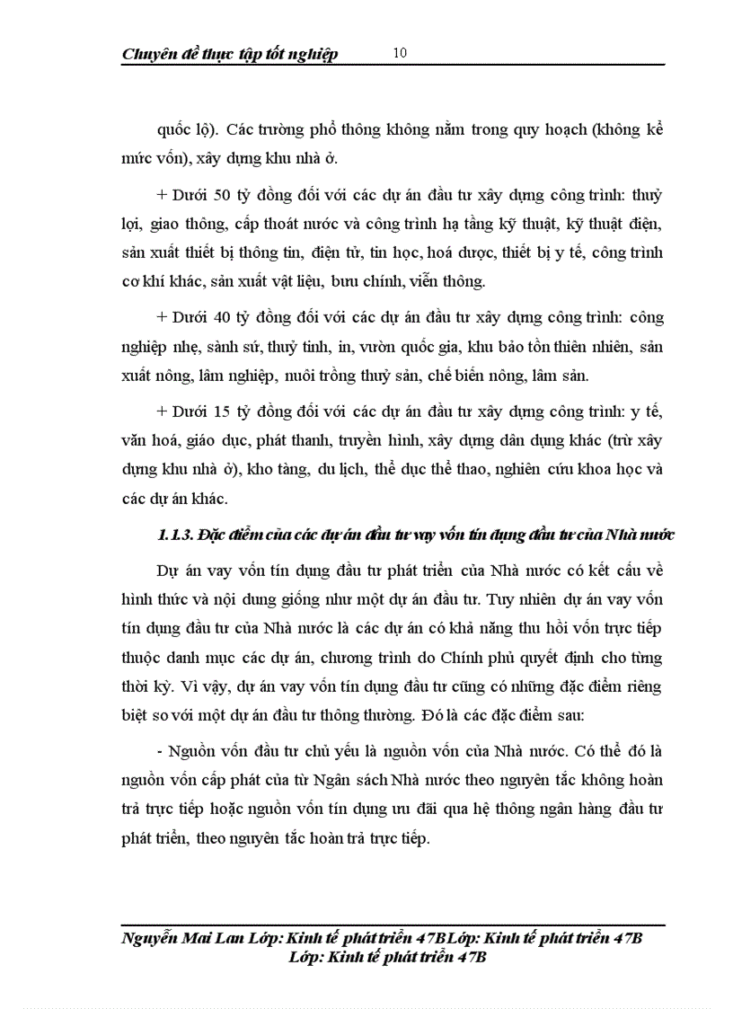 image for page Hoàn thiện công tác thẩm định các dự án đầu tư sử dụng vốn tín dụng đầu tư của Nhà nước tại Ngân hàng phát triển Việt Nam