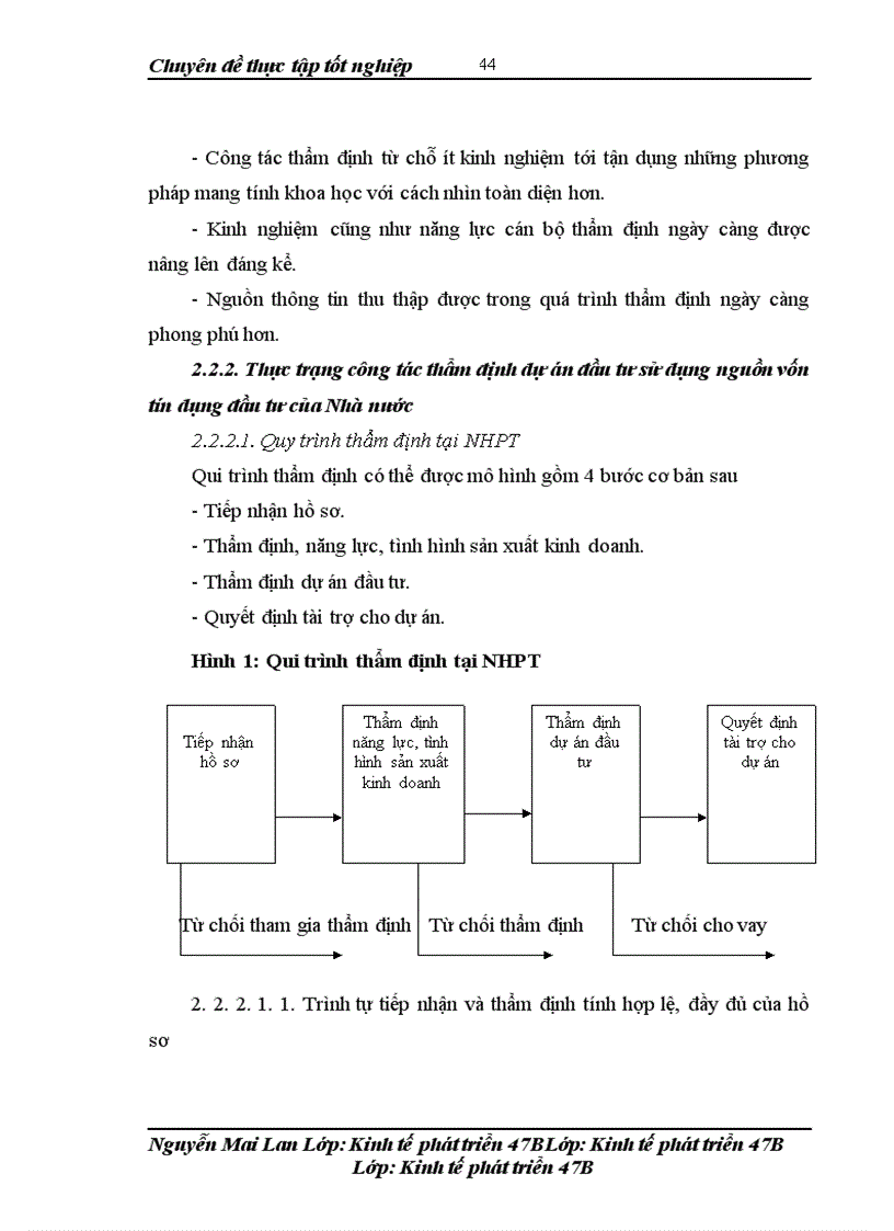 image for page Hoàn thiện công tác thẩm định các dự án đầu tư sử dụng vốn tín dụng đầu tư của Nhà nước tại Ngân hàng phát triển Việt Nam