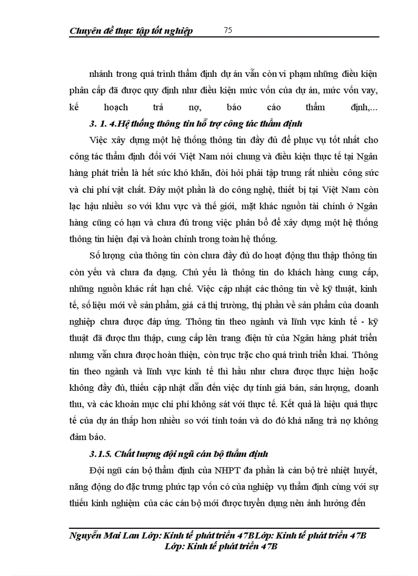 image for page Hoàn thiện công tác thẩm định các dự án đầu tư sử dụng vốn tín dụng đầu tư của Nhà nước tại Ngân hàng phát triển Việt Nam