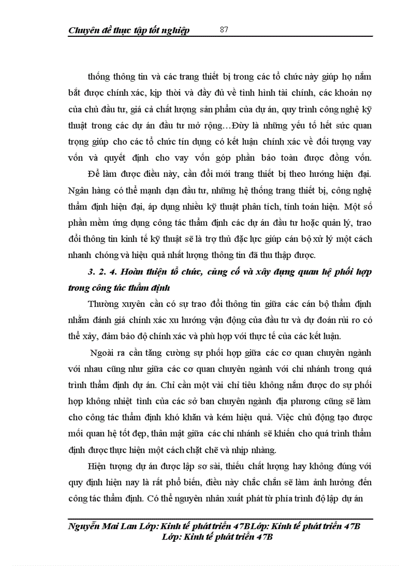 image for page Hoàn thiện công tác thẩm định các dự án đầu tư sử dụng vốn tín dụng đầu tư của Nhà nước tại Ngân hàng phát triển Việt Nam