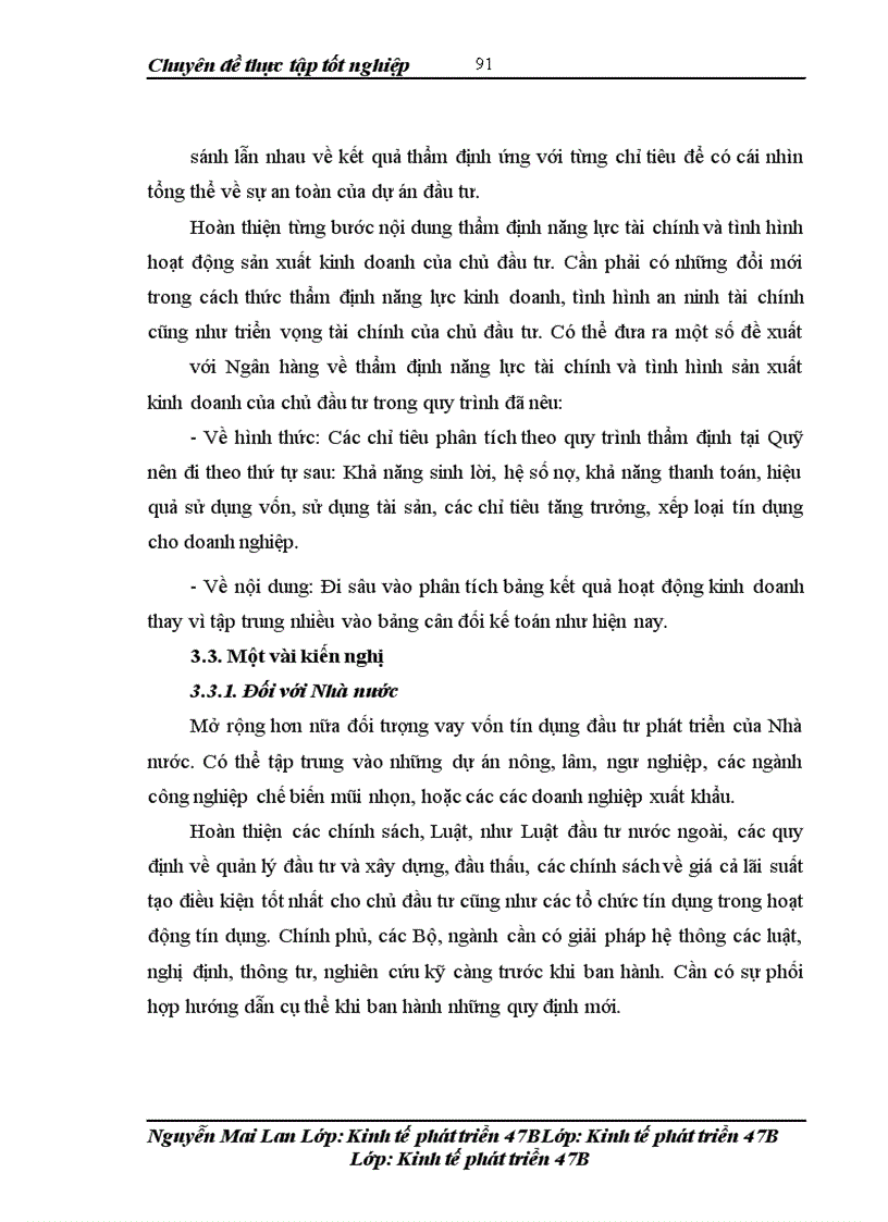 image for page Hoàn thiện công tác thẩm định các dự án đầu tư sử dụng vốn tín dụng đầu tư của Nhà nước tại Ngân hàng phát triển Việt Nam
