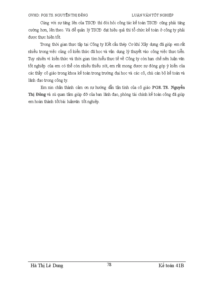 image for page Hoàn thiện công tác hạch toán kế toán TSCĐ với việc nâng cao hiệu quả quản lí và sử dụng TSCĐ tại Công ty Kết cấu thép Cơ khí Xây dựng