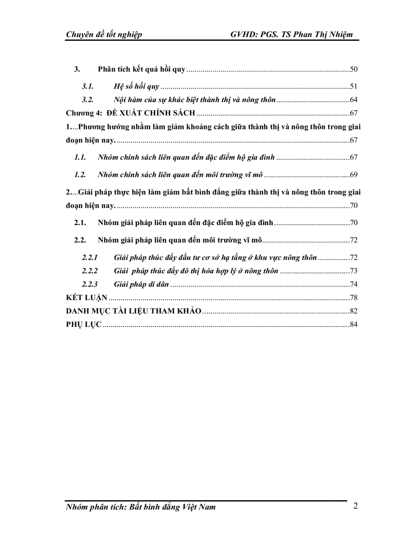 image for page Mô hình hóa các nhân tố tác động tới bất bình đẳng thành thị nông thôn tại Việt Nam: Lý thuyết và Kết quả
