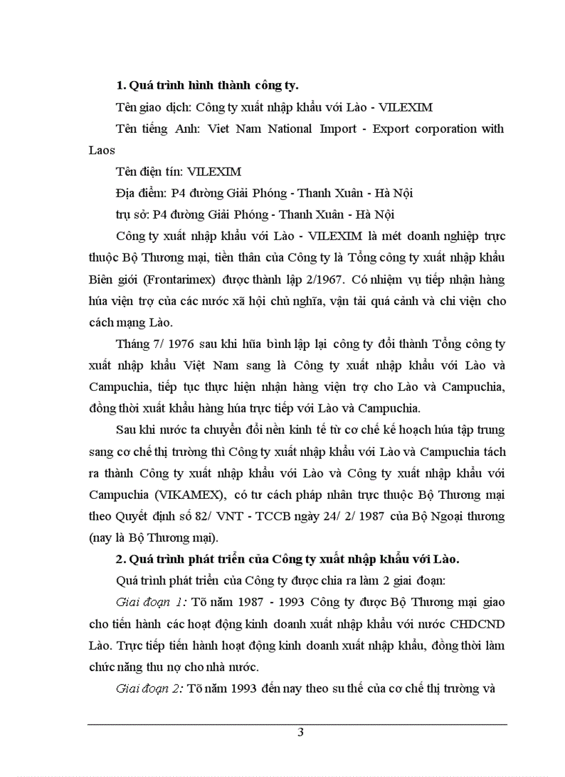 image for page Một số giải pháp chủ yếu nhằm đẩy mạnh hoạt động xuất khẩu ở Công ty Xuất nhập khẩu với Lào