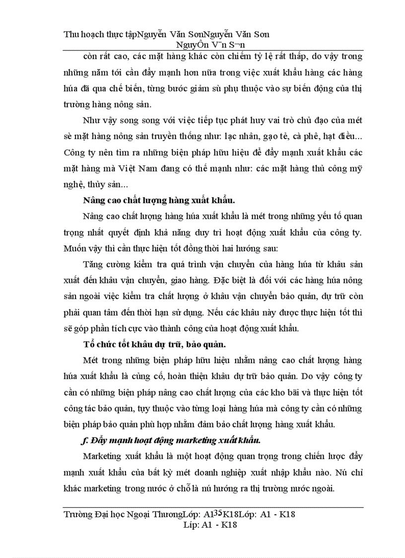 image for page Một số giải pháp chủ yếu nhằm đẩy mạnh hoạt động xuất khẩu ở Công ty Xuất nhập khẩu với Lào