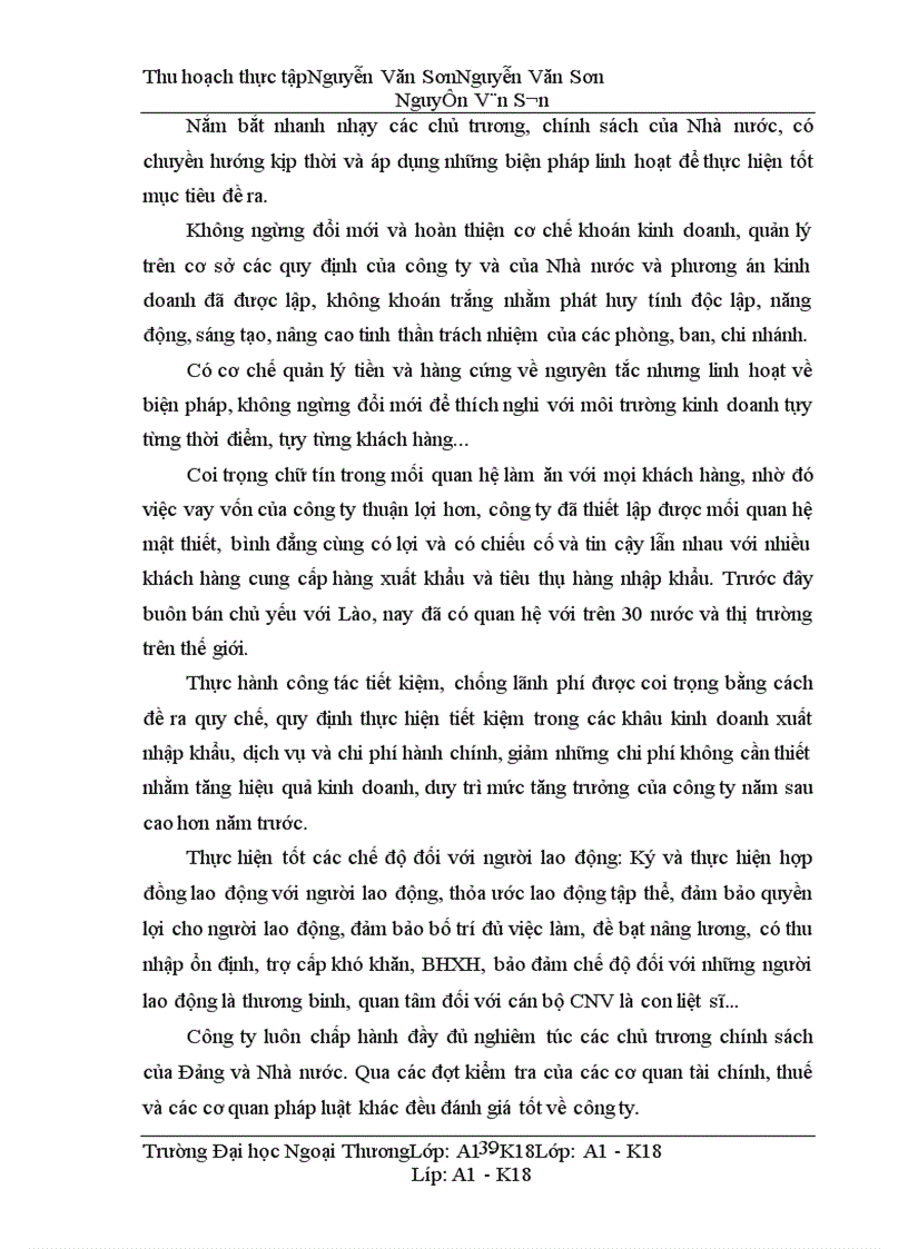 image for page Một số giải pháp chủ yếu nhằm đẩy mạnh hoạt động xuất khẩu ở Công ty Xuất nhập khẩu với Lào