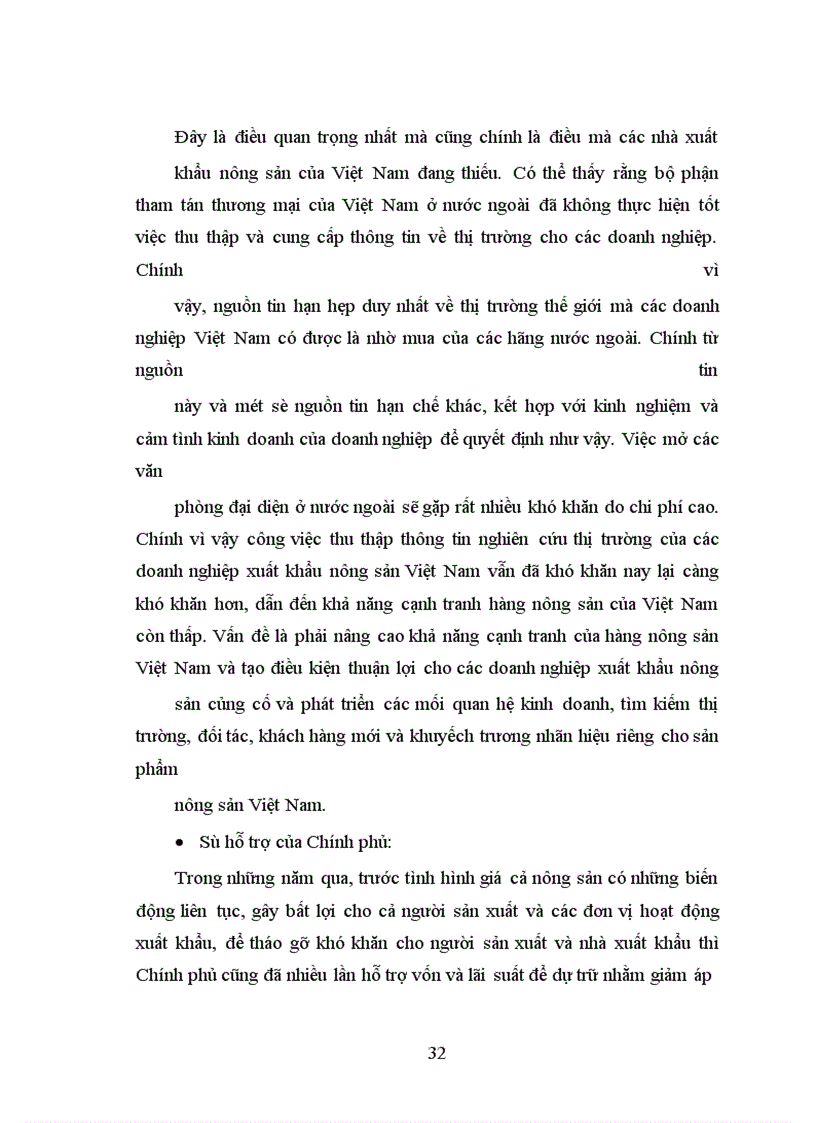 image for page Biện pháp nâng cao khả năng cạnh tranh mặt hàng nông sản của Việt Nam trên thị trường