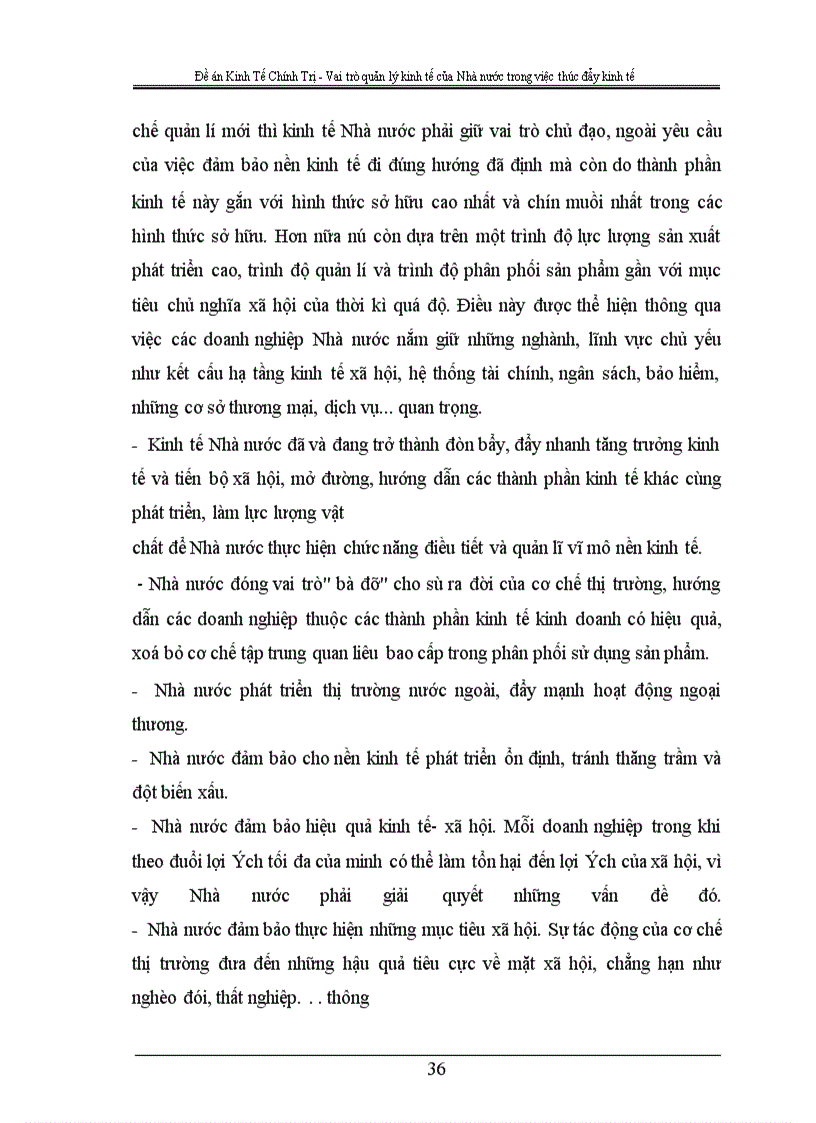 image for page Vai trò quản lý kinh tế của Nhà nước trong việc thúc đẩy kinh tế