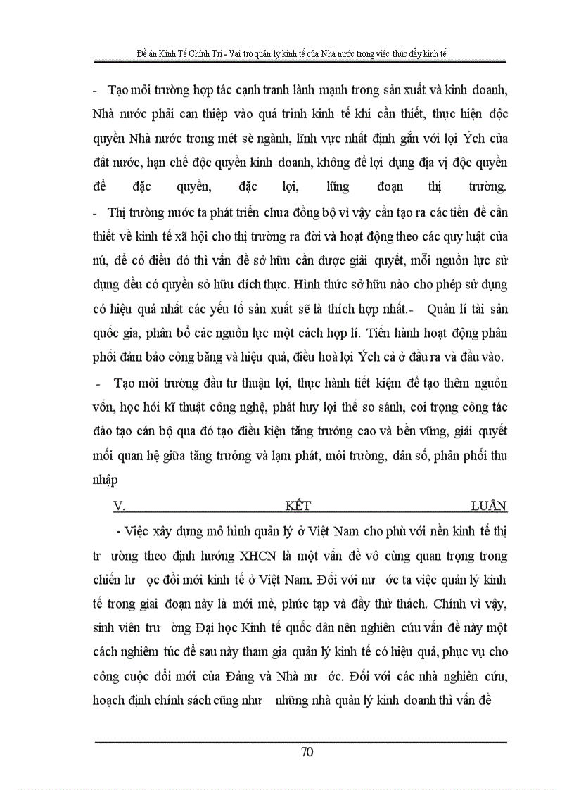 image for page Vai trò quản lý kinh tế của Nhà nước trong việc thúc đẩy kinh tế