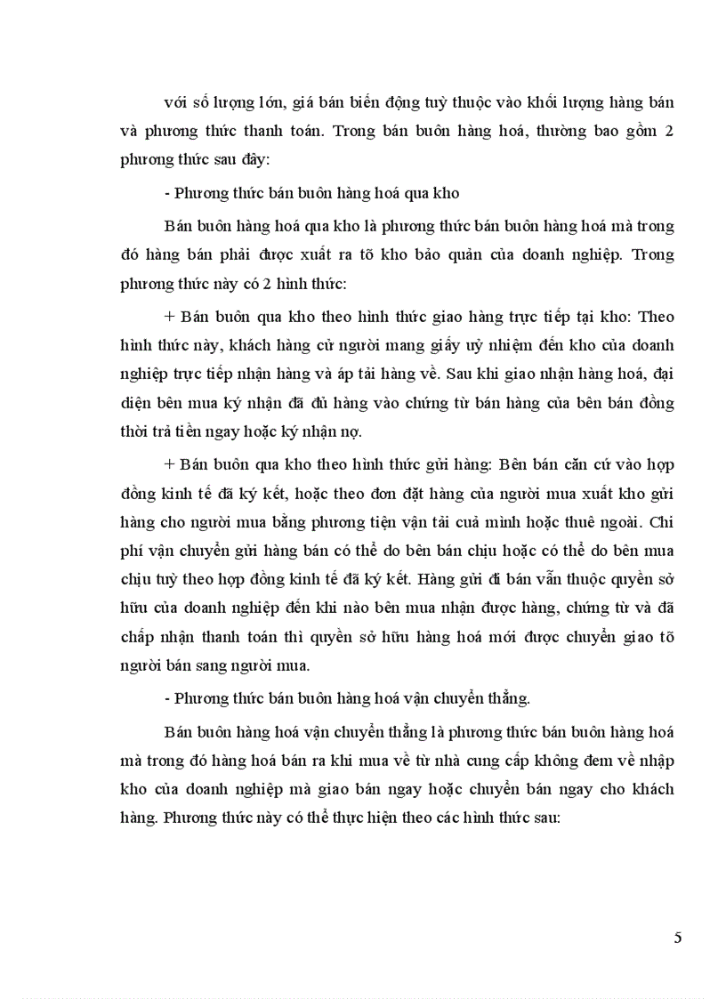 image for page Hoàn thiện kế toán nghiệp vụ bán hàng ở công ty Dược TW Huế