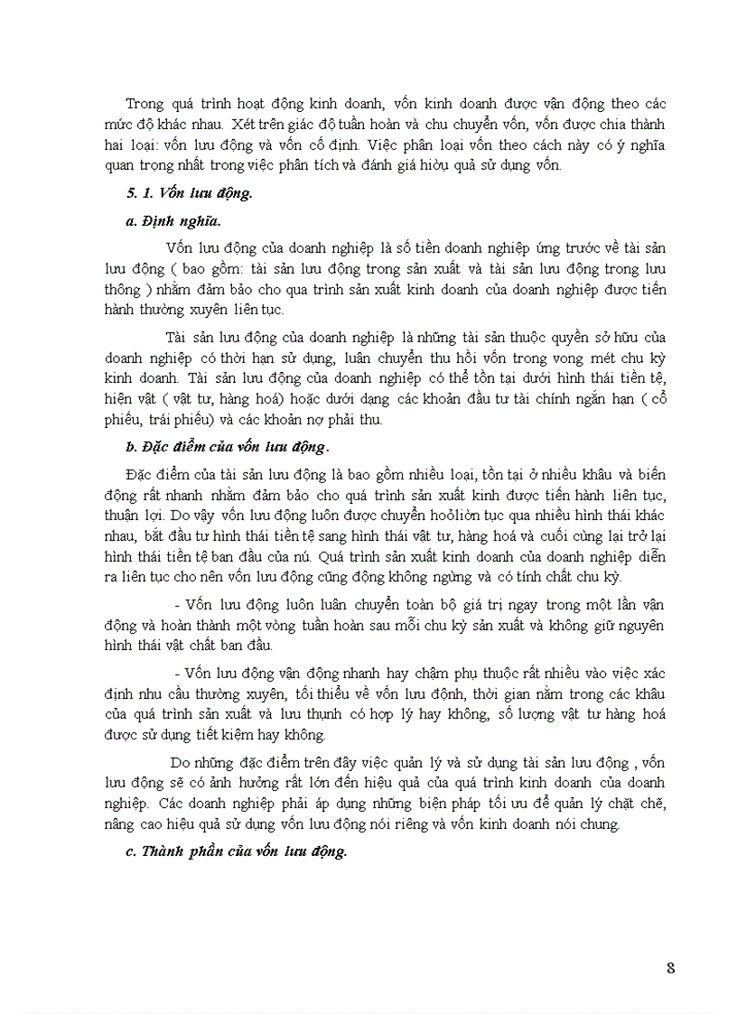 image for page Tình hình quản lý và sử dụng vốn tại Công ty xây dựng Công trình giao thông I