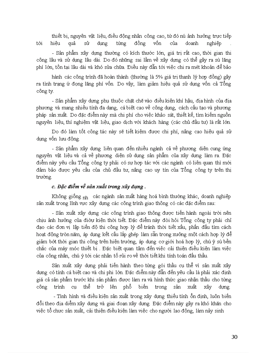 image for page Tình hình quản lý và sử dụng vốn tại Công ty xây dựng Công trình giao thông I