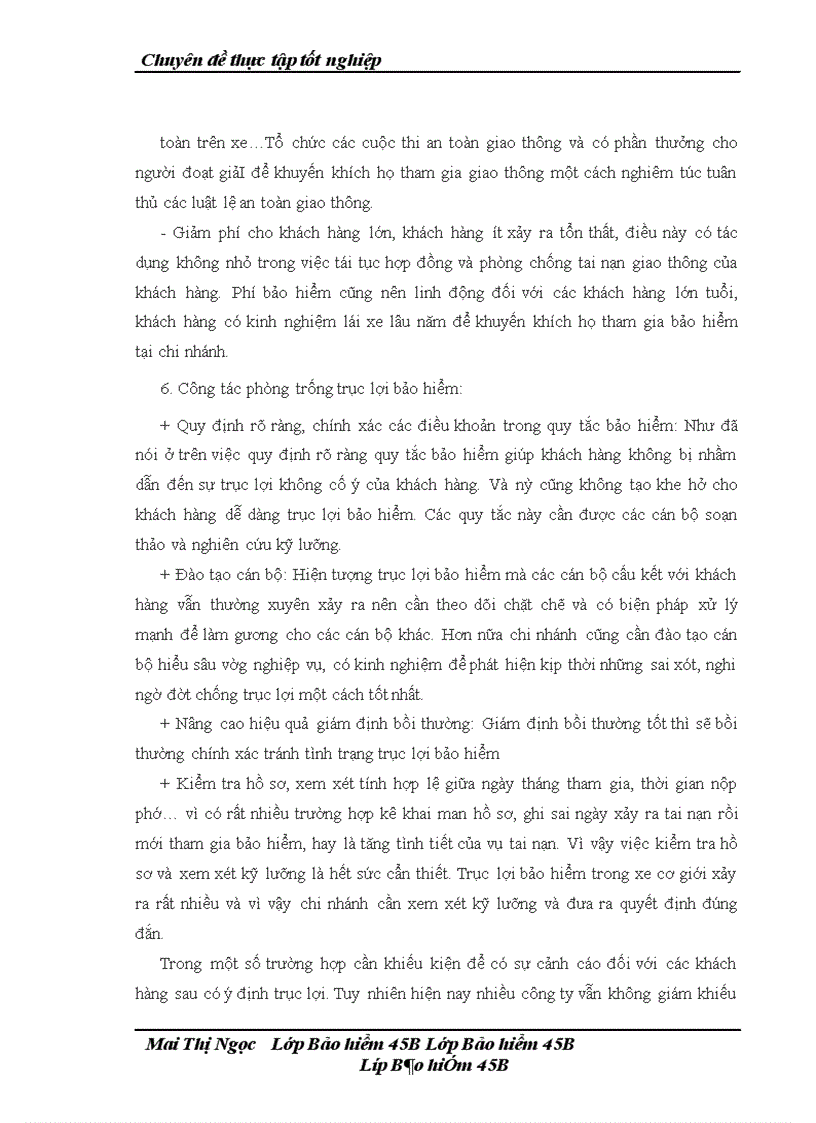 image for page Giải pháp nhằm hoàn thiện nghiệp vụ bảo hiểm vật chất xe cơ giới tại công ty cổ phần bảo hiểm Nhà Rồng chi nhánh Hà Nội trong thời gian tới