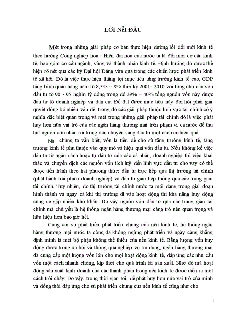 image for page Giải pháp nhằm nâng cao hiệu quả hoạt động huy động vốn tại SGD I Ngân hàng Công thương VN